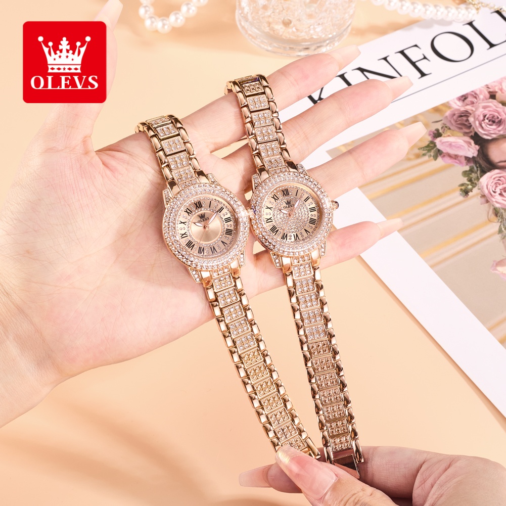 Luxury Watch Dial - OLEVS Jam Tangan Wanita Mewah Model