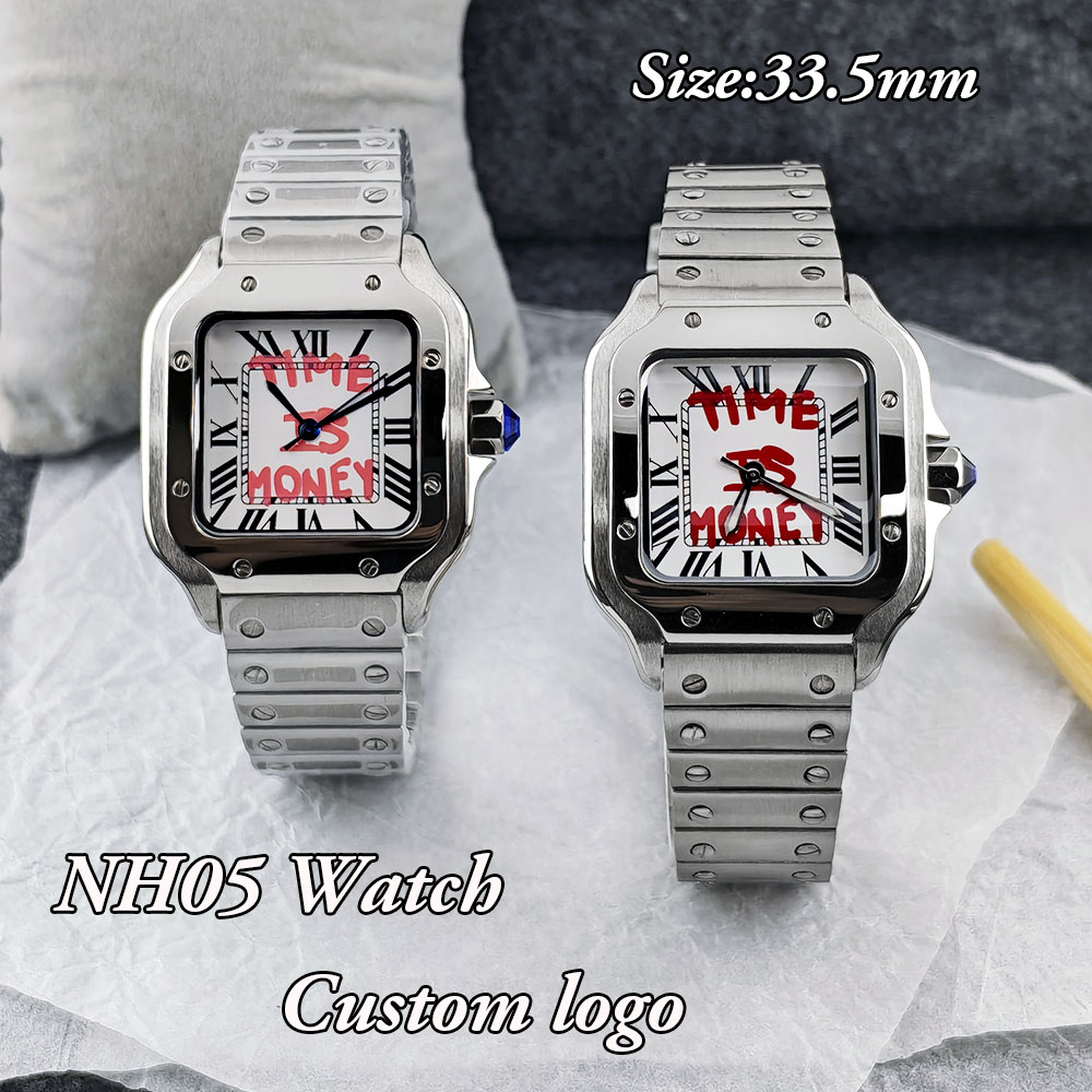 Luxury Watch Time - Jam Tangan Persegi NH05 Baru Jam