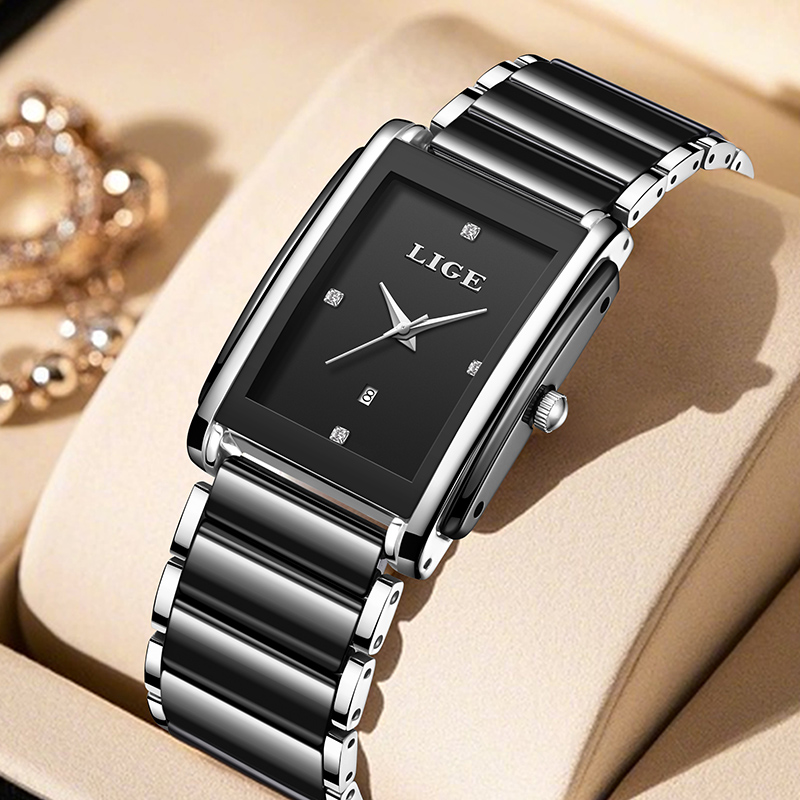 Luxury Watch Storage - LIGE Jam Tangan Wanita Mewah Baru