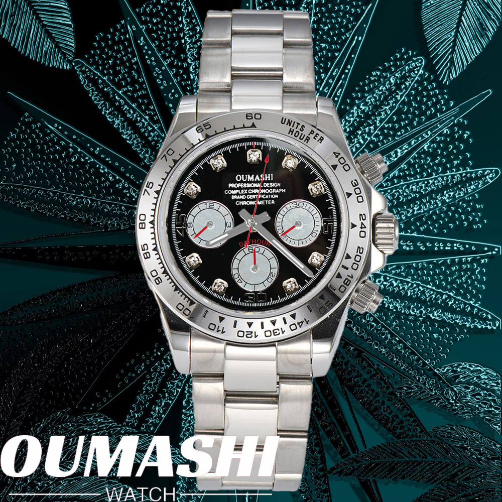 Luxury Watch Time - Jam Tangan Mewah VK63 39.3mm Quartz