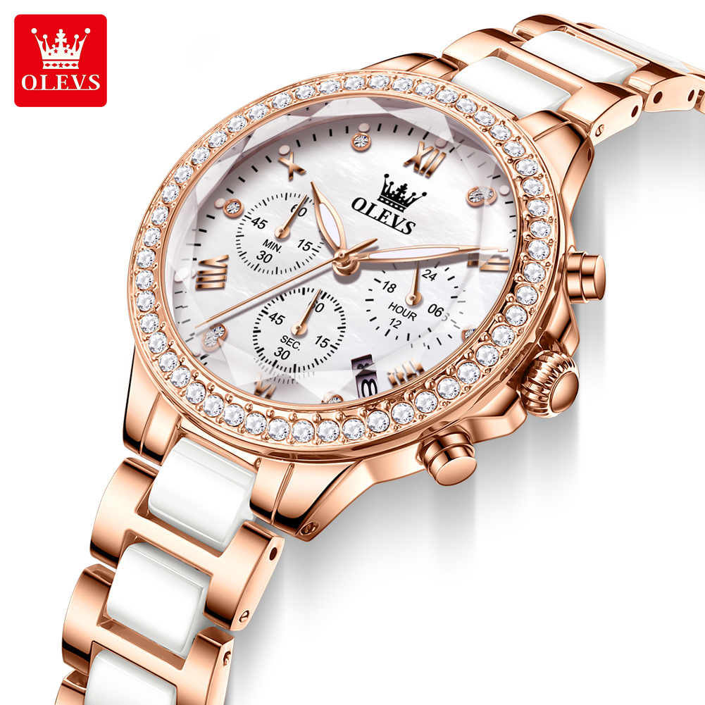 Luxury Watch Time - OLEVS 9999 Jam Tangan Wanita Quartz