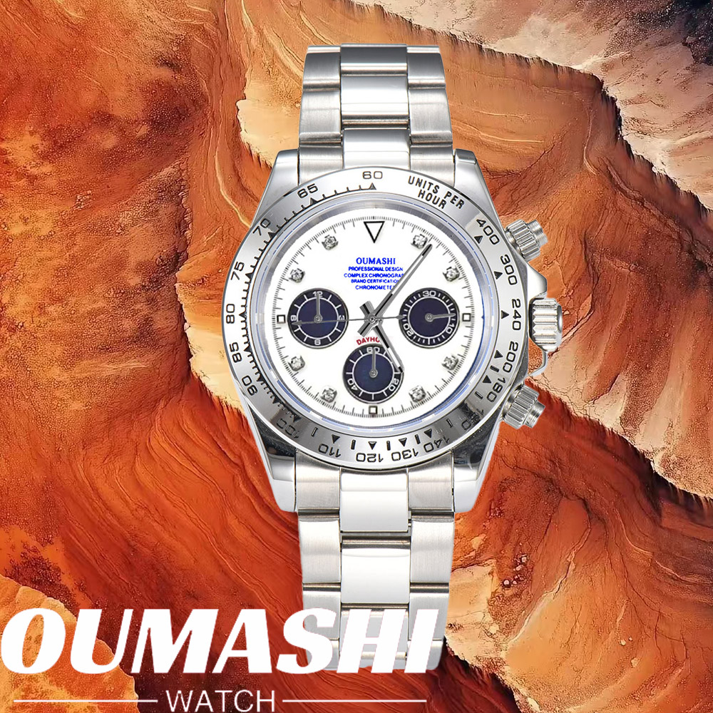 Luxury Watch Quality - Jam Tangan Mewah VK63 Kaca Safir