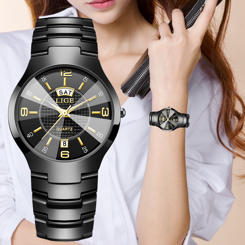 LIGE Jam Tangan Wanita Elegan  - Luxury Watch Dial ulasan dan harga