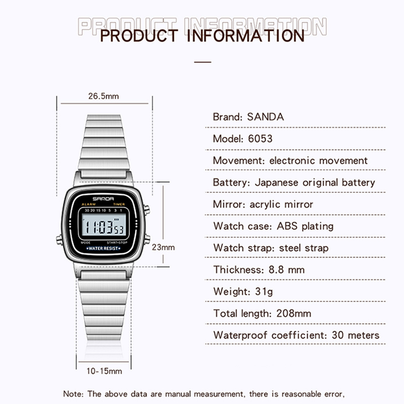 SANDA jam tangan wanita Quartz - Luxury Watch Time ulasan dan harga