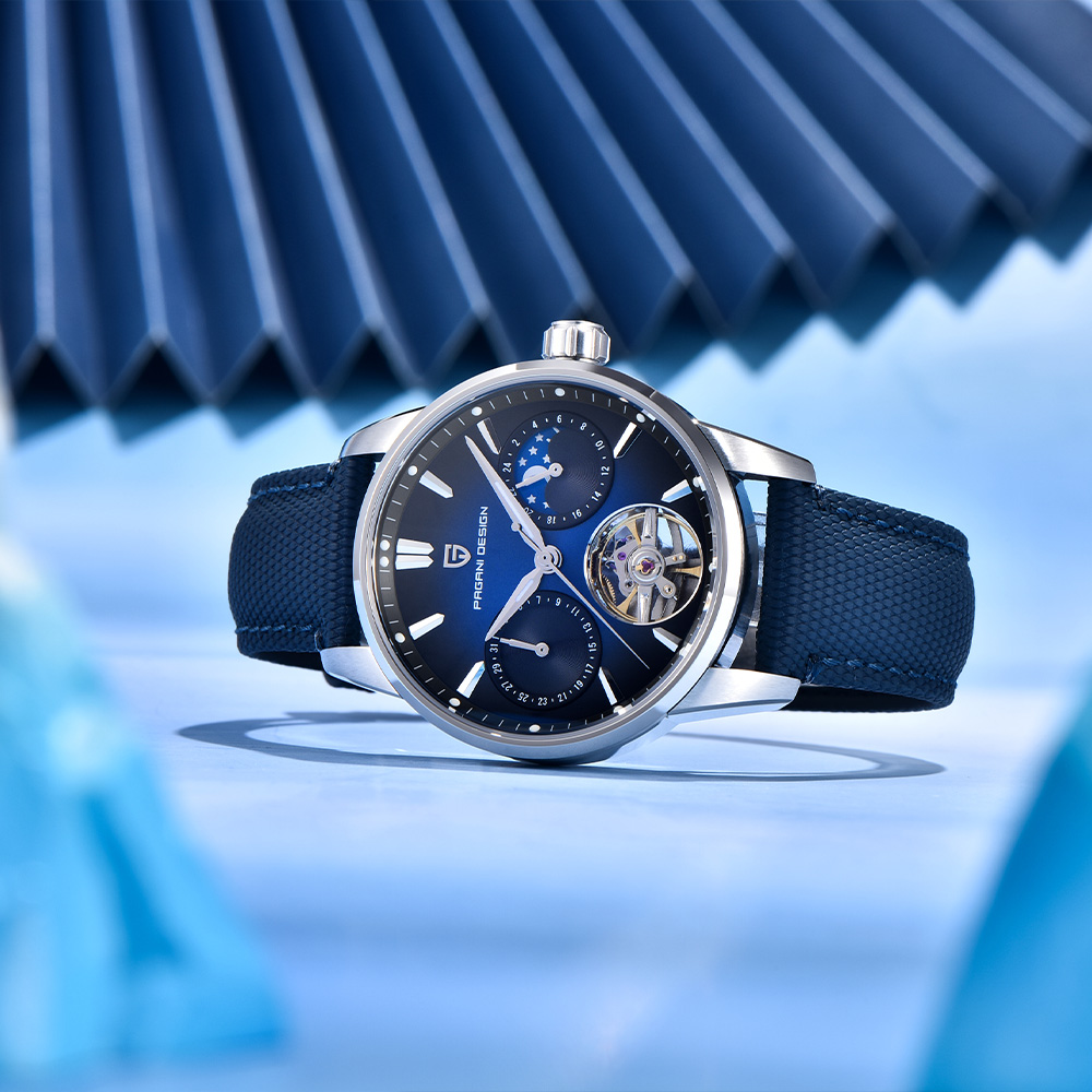 Jam Tangan Pria Mewah Pagani D - Luxury Watch Moon Phase ulasan dan harga