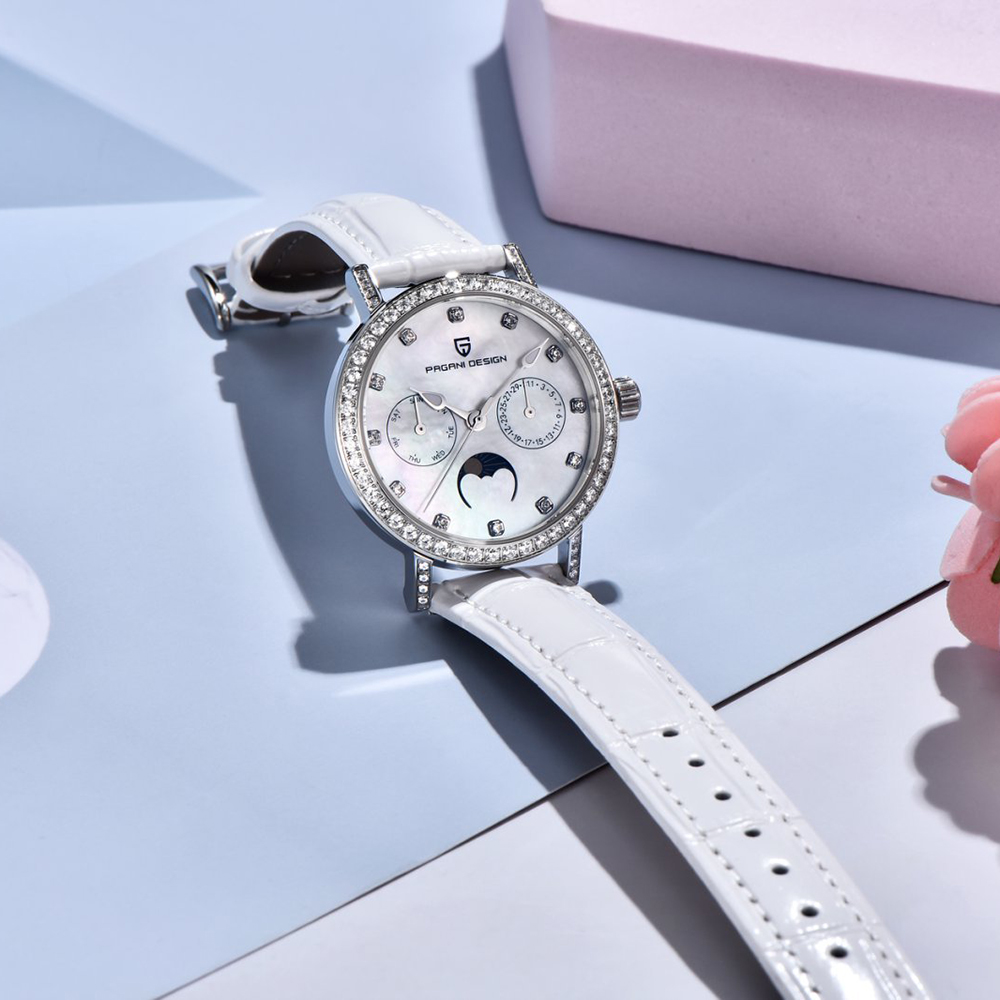 PAGANI DESIGN Jam Tangan Kuars - Luxury Watch Moon Phase ulasan dan harga