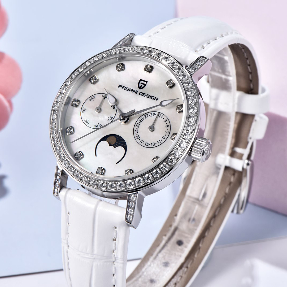 PAGANI DESIGN Jam Tangan Kuars - Luxury Watch Moon Phase ulasan dan harga