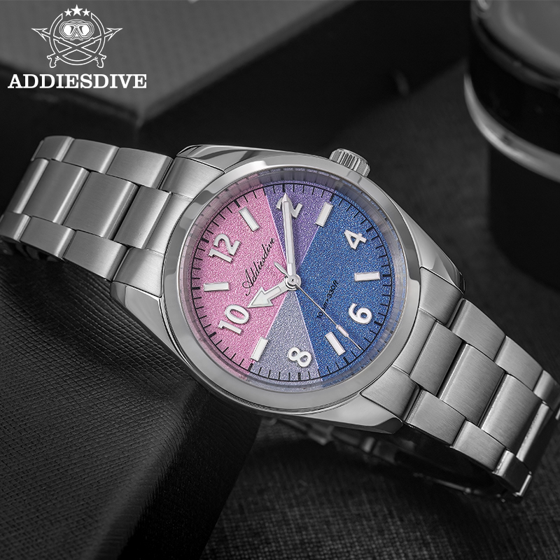 ADDIESDIVE Jam Tangan Kaca Saf - Luxury Watch Time ulasan dan harga