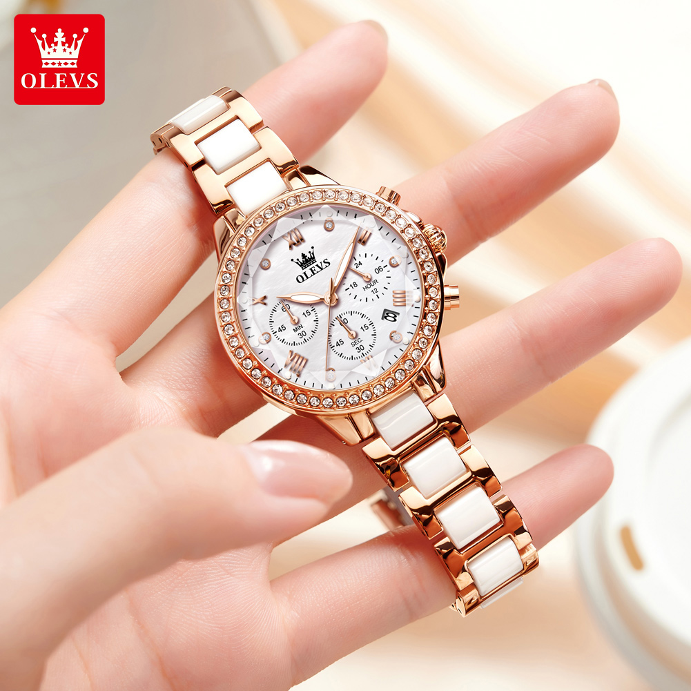 OLEVS 9999 Jam Tangan Wanita Q - Luxury Watch Time ulasan dan harga