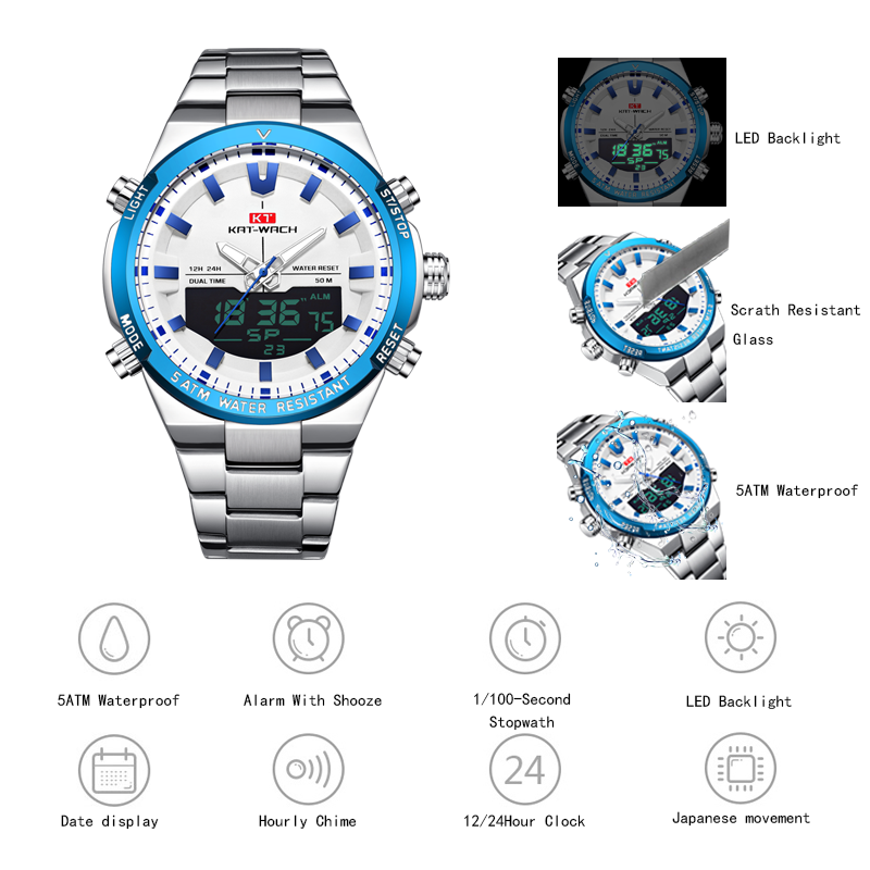KAT-WACH jam tangan kuarsa pri - Luxury Watch Time ulasan dan harga