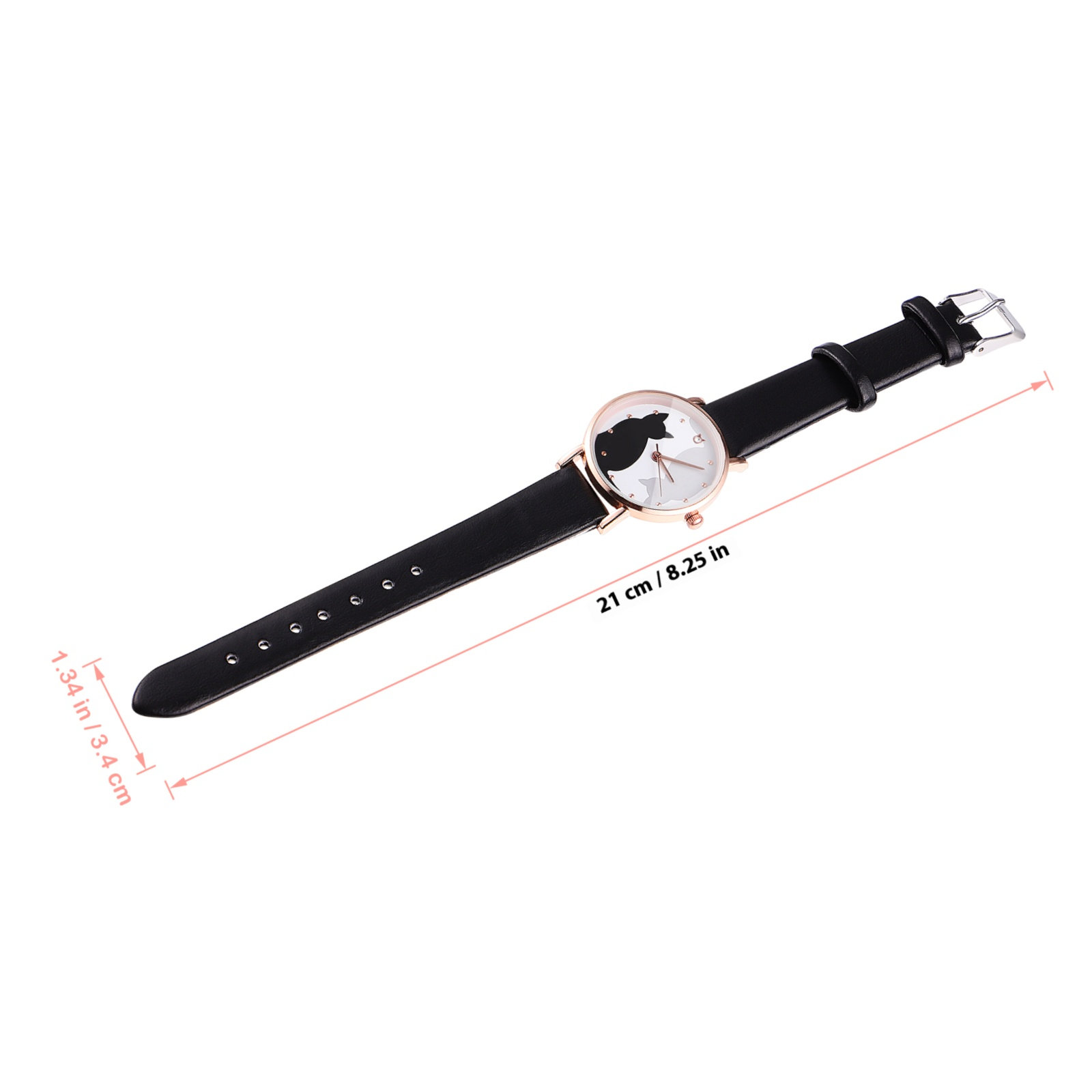 Jam Tangan Anak Motif Kucing K - Luxury Watch Kids ulasan dan harga