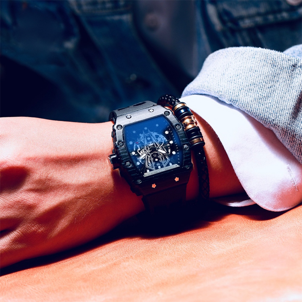 Jam Tangan Quartz Pria Fungsio - Luxury Watch Offers ulasan dan harga